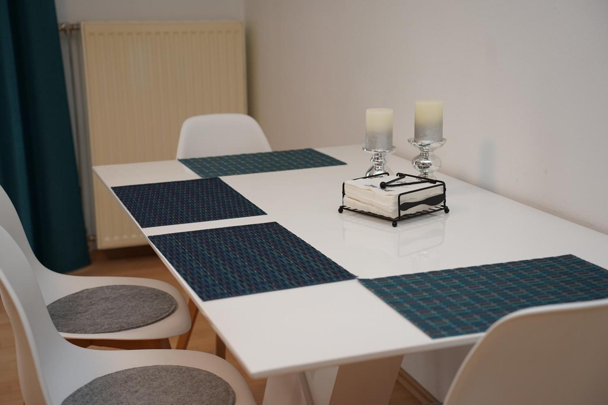 Ferienwohnung Mit Balkon 施万多夫 外观 照片