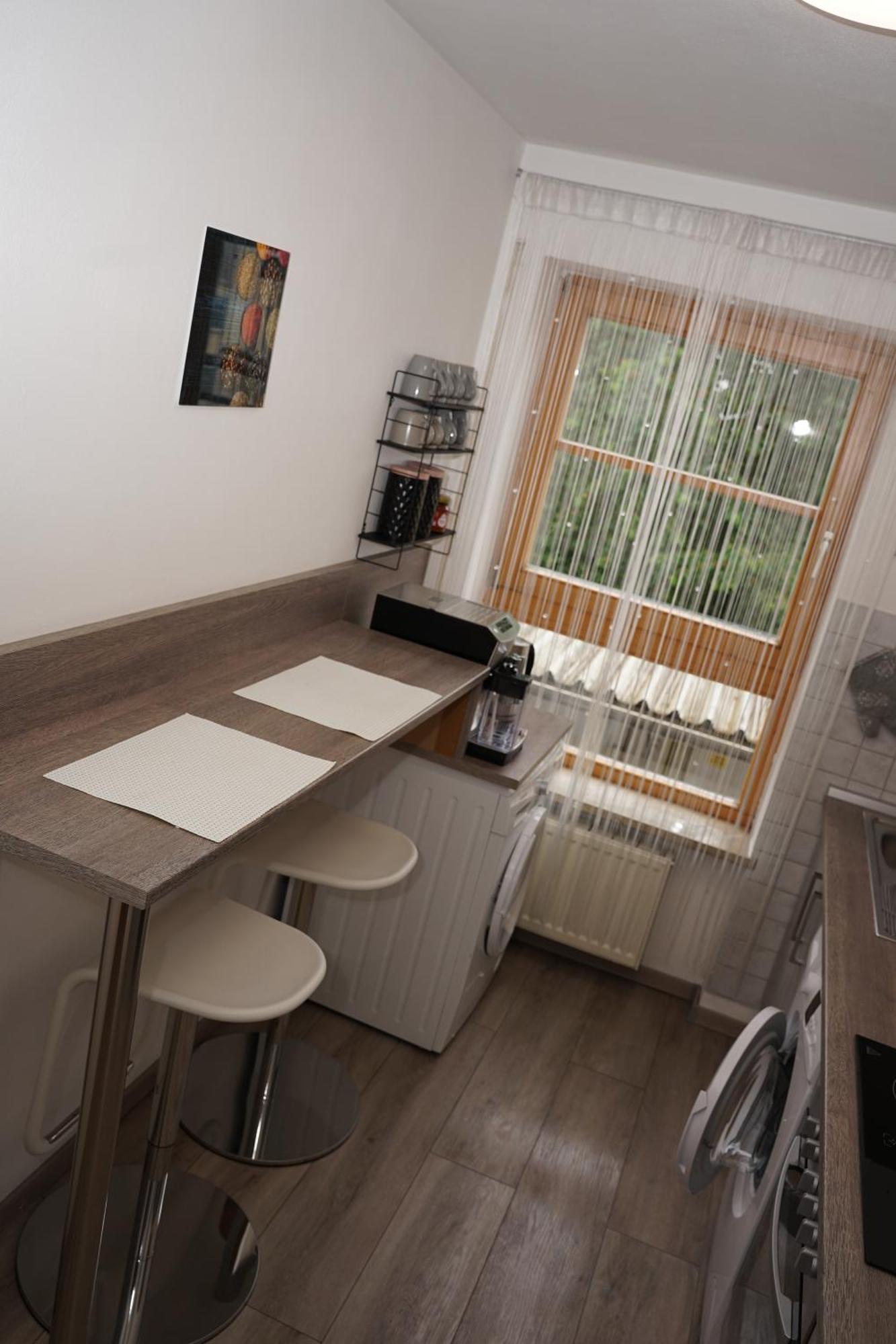 Ferienwohnung Mit Balkon 施万多夫 外观 照片